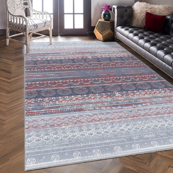 Lilla-hall pestav vaip 80x150 cm Vintage Stripe - Mila Home-image-3
