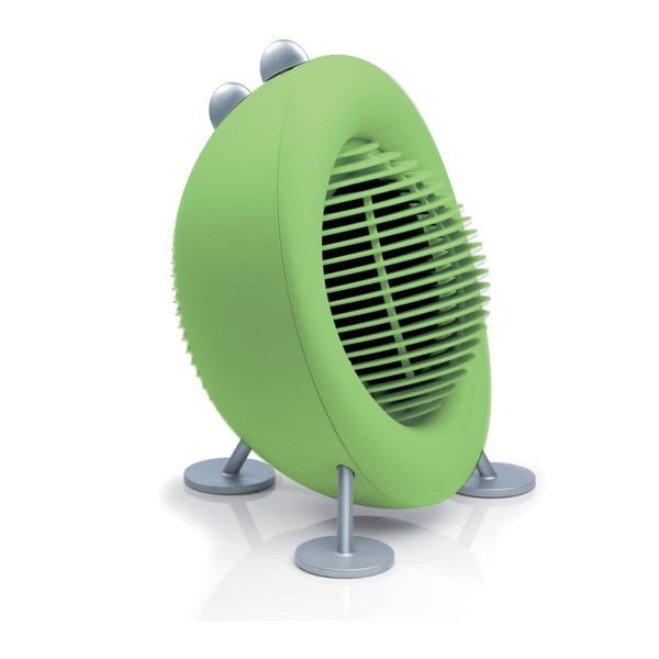 Teplovzdušný ventilátor Max, zelený