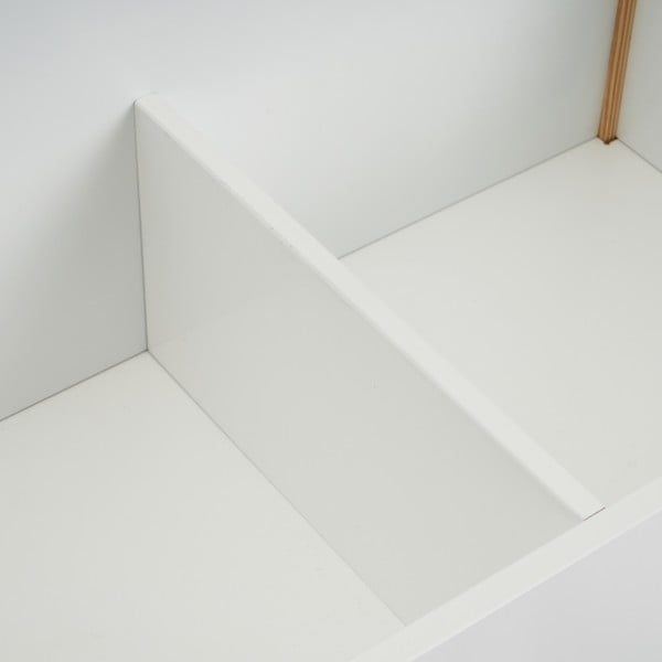 Valge laste raamaturiiul 63x42 cm - Casa Selección-image-1