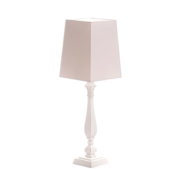 Stolní lampa Tower White/Washed White, 66 cm