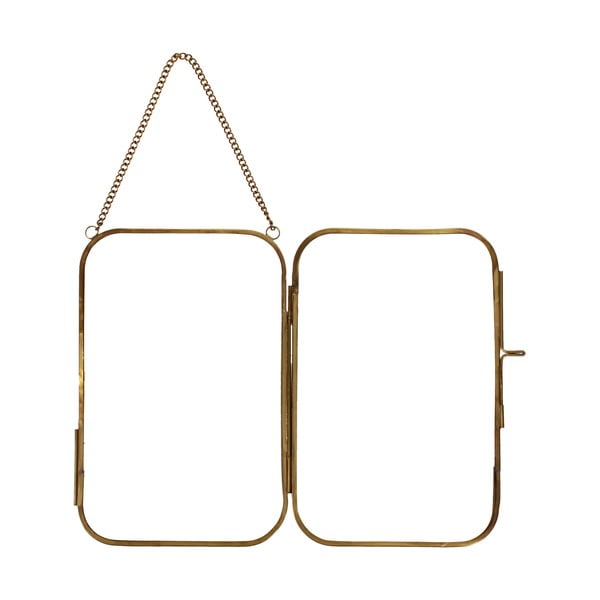 Kuldne metallist seinaraam 14x20 cm - Rex London-image-3