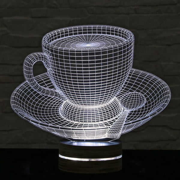 3D stolní lampa Cup of Tea