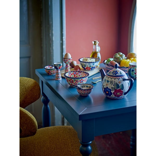 Kivikeraamikast serveerimistaldrik ø 26,5 cm Florist - Bloomingville-image-3