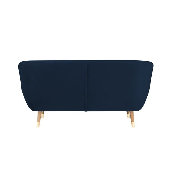 Tumesinine sametne diivan , 158 cm Benito - Mazzini Sofas-image-4