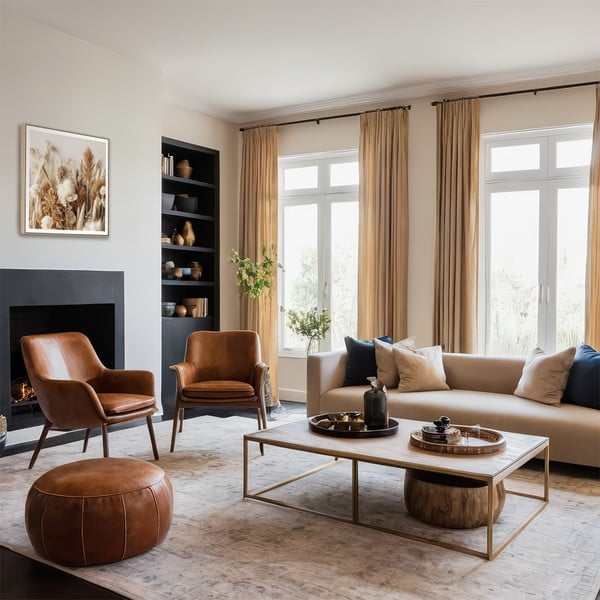 Maal 50x50 cm Dried Flowers-image-1