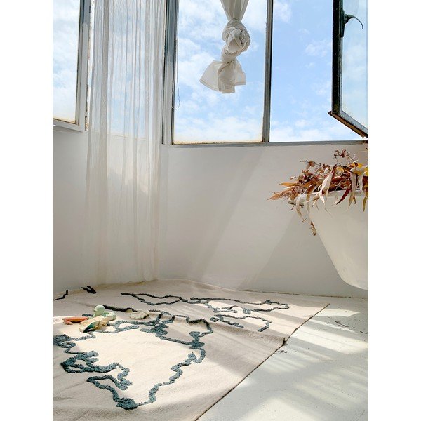 Seinakaart 160x120 cm Canvas Map - Lorena Canals-image-4