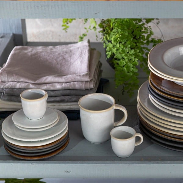 Valge kivikeraamikast espressotass 80 ml Roda - Costa Nova-image-1