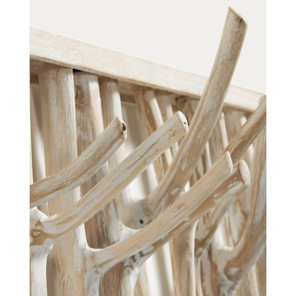 Tiikpuidust seinariiulid 3tk komplektis 60 cm Muntfre - Kave Home-image-3