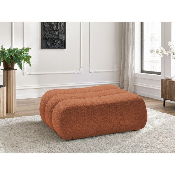 Bouclé kangast oranž jalats Azra - Bobochic Paris-image-1