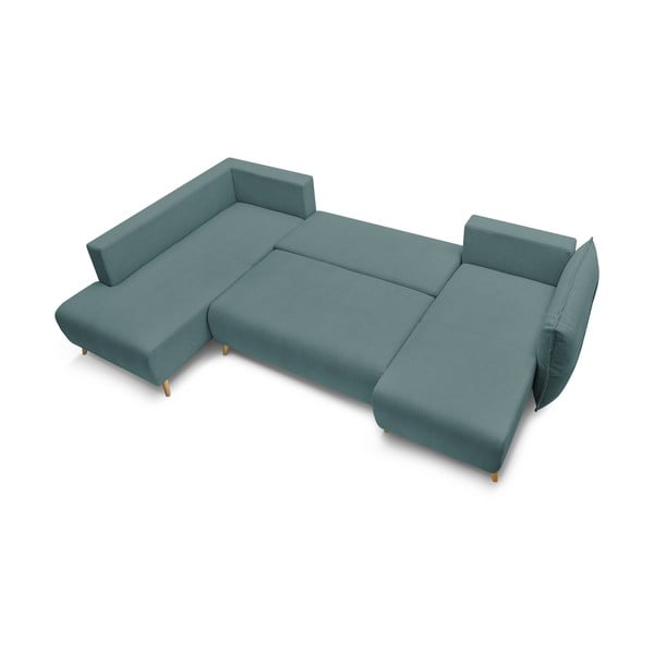 Türkiissinine nurgadiivanvoodi (parem nurk) Nessa – Bobochic Paris-image-4