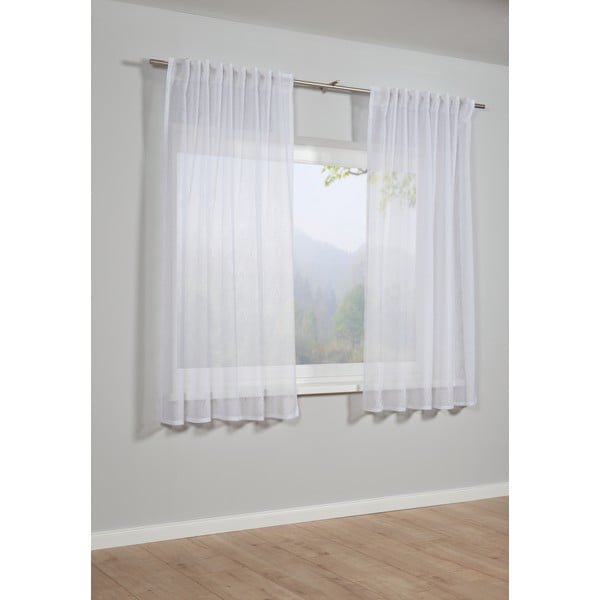 Valge kardin 175x140 cm Grafik - Gardinia-image-1