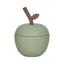 Roheline silikoonist beebikruus Apple - OYOY Mini
