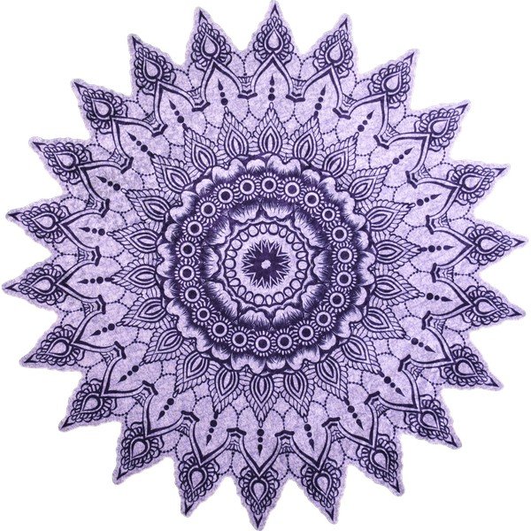Koberec Vitaus Merso, ⌀ 80 cm-image-1
