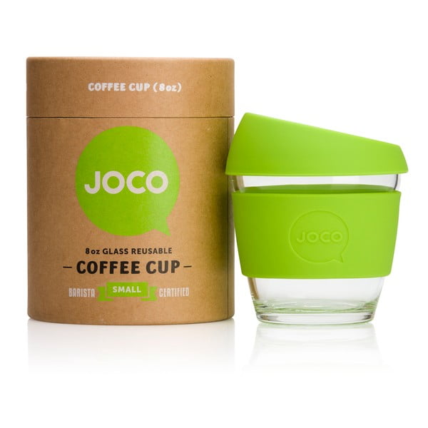 Cestovní hrnek na kávu Joco Cup 227 ml, limetkový