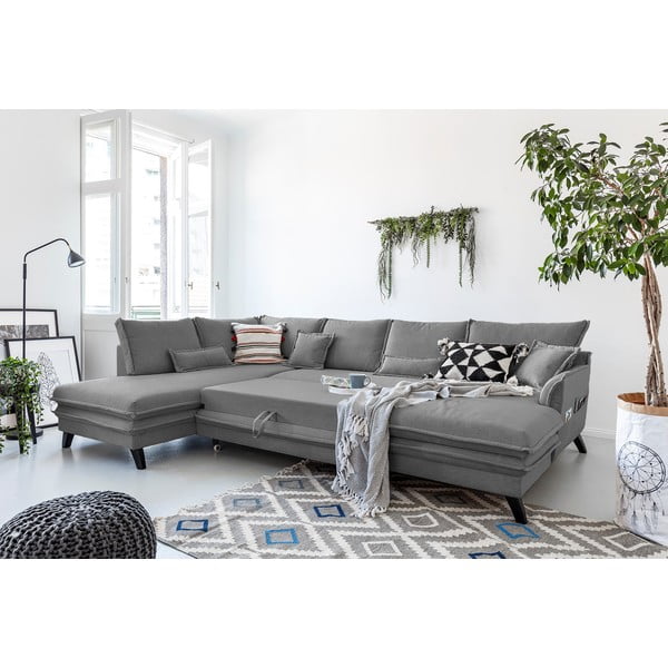 Hall U-kujuline diivanvoodi, vasakpoolne nurk Charming Charlie - Miuform-image-4