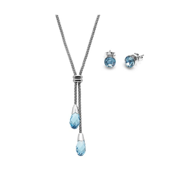 Set náhrdleníku a náušnic s krystaly Swarovski GemSeller