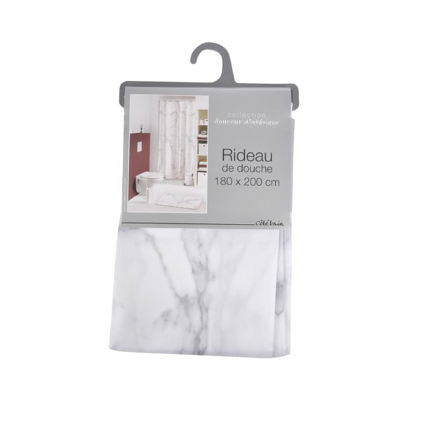 Dušikardin 180x200 cm Marbre - douceur d'intérieur-image-1