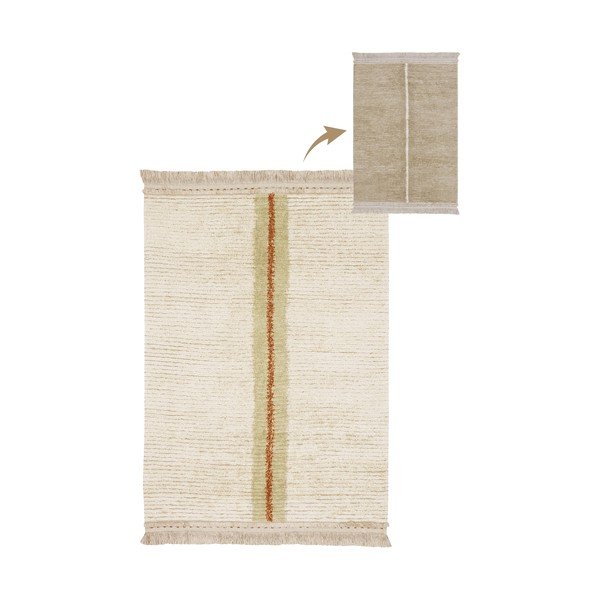 Beež puuvillane vaip 140x200 cm Duetto Sage - Lorena Canals-image-3