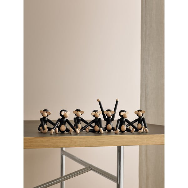 Massiivne tammepuust rippuv statsionett Monkey - Kay Bojesen Denmark-image-4