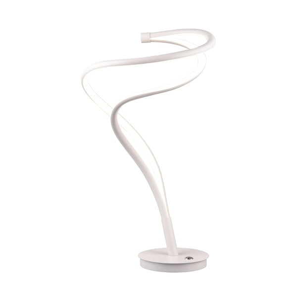 Valge LED laualamp metallist varjuga (kõrgus 56 cm) Nala - Trio Select