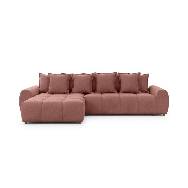 Terrakottapunane nurgadiivan (vasak nurk) Albane - Ropez