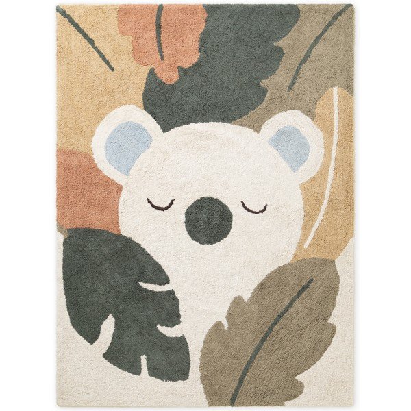 Kreemikas pestav/käsitsi kootud puuvillane lastevaip 140x200 cm Snuggle Rio - Hanse Home
