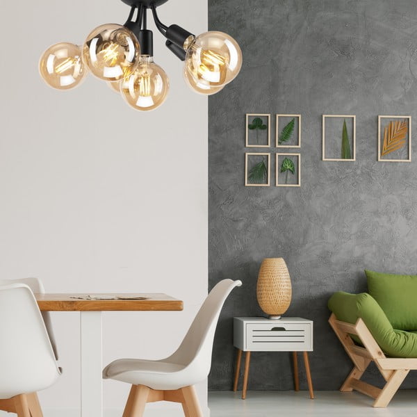 Must laevalgusti ilma lambivarjuta Viggo - LAMKUR-image-2