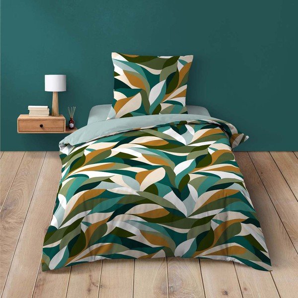 Puuvillane voodipesu üheinimesevoodile 140x200 cm Swan - douceur d'intérieur