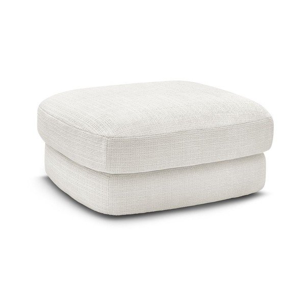 Valge šenillist tumba Leonore - Bobochic Paris