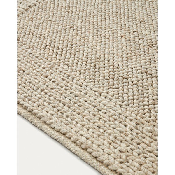 Kreem villane vaip 160x230 cm Minji - Kave Home-image-2