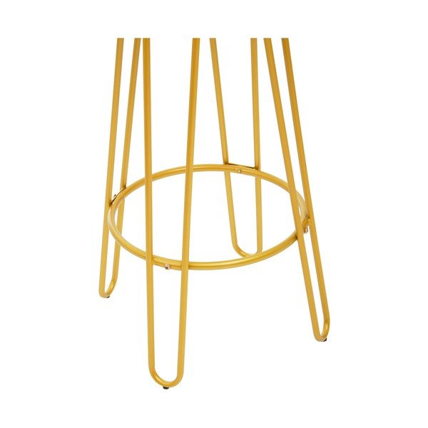 Jalakapuust baaritool kuldses/naturaalses värvitoonis (istme kõrgus 75 cm) District - Premier Housewares-image-4