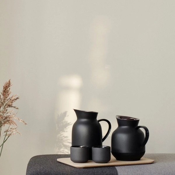 Must plastist termoskann 1 l Amphora - Stelton-image-1