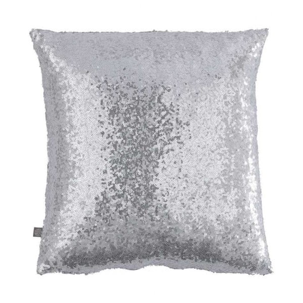 Polštář stříbrné barvy s flitry Bella Maison Diamond, 50 x 50 cm