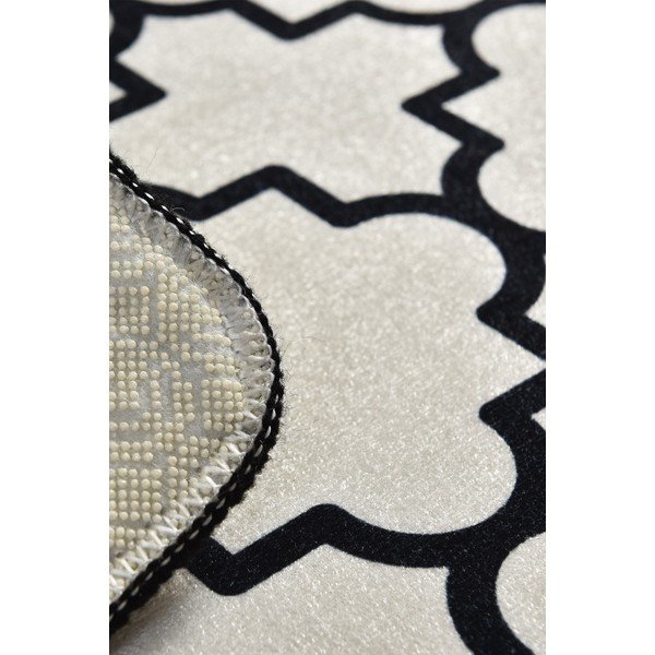 Must/beež vannitoamatt 40x60 cm Kupa - Foutastic-image-2