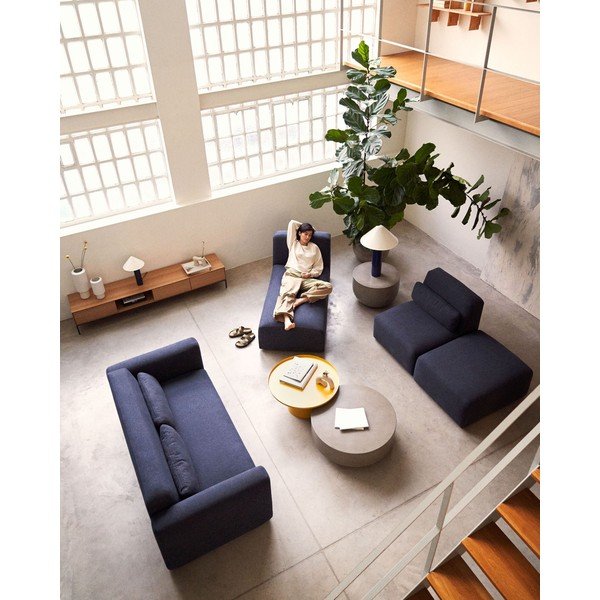 Tumesinine diivan 188 cm Neom - Kave Home-image-3