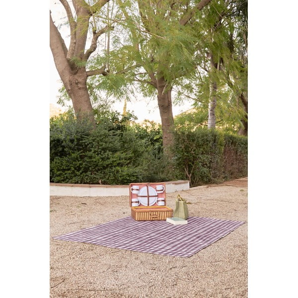 Piknikutekk Vichy, 130 x 170 cm Malva Vichy - Really Nice Things-image-1