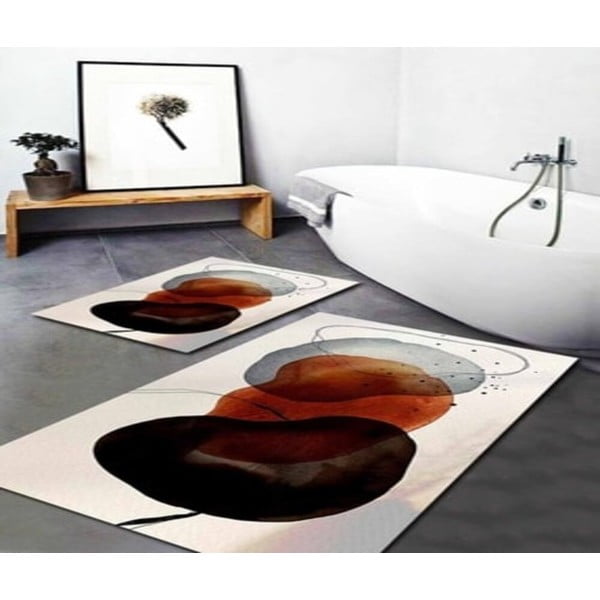 Vannitoamatid 2 tk komplektis 60x100 cm Art Post Modern – Mila Home-image-1