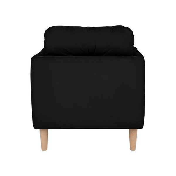 Černé křeslo Micadoni Home Belano-image-3