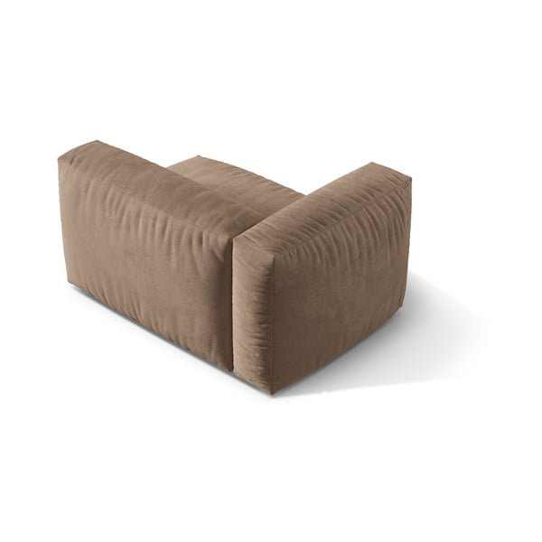 Helepruun bukleekangast diivanimoodul (vasak nurk) Martina - Micadoni Home-image-2