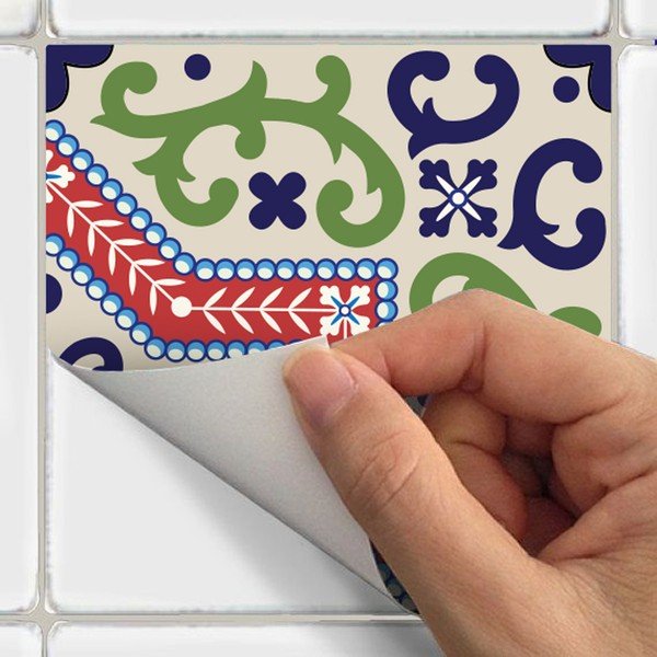 Sada 30 samolepek Ambiance Azulejos Salsa, 50 x 60 cm-image-3