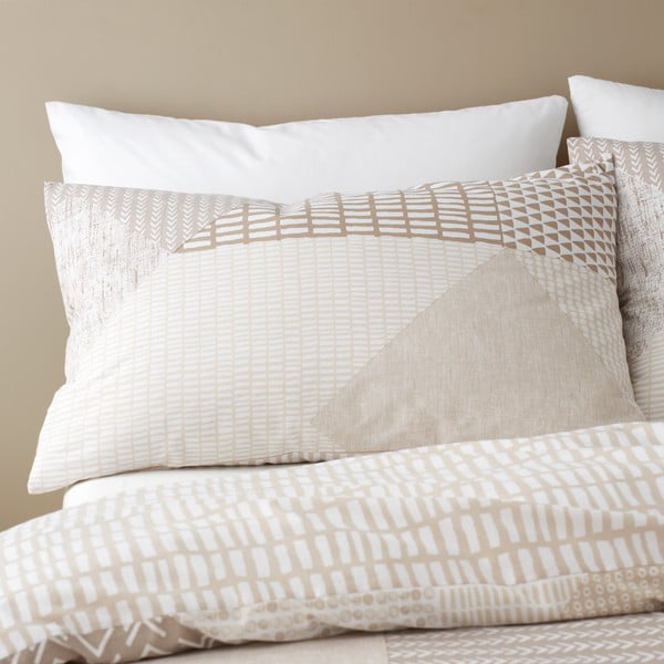 Beež voodipesu üheinimesevoodile 135x200 cm Larsson Geo - Catherine Lansfield-image-3