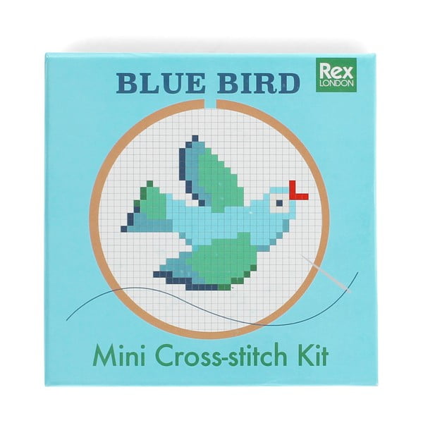 Loominguline komplekt Cross-stitch Kit Blue Bird - Rex London