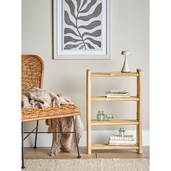 Bambusest riiul naturaalses värvitoonis 45x68,5x16,5 cm Belon - Bloomingville-image-1