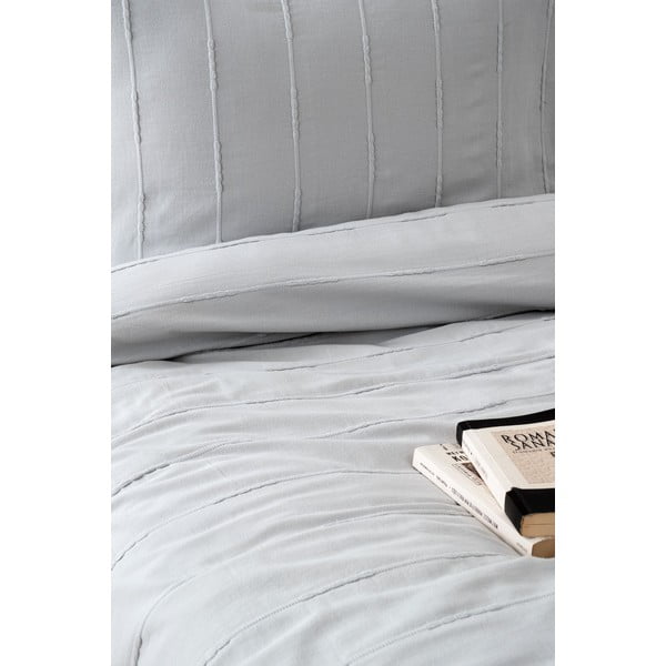 Hall puuvillane voodikatte ja padjakatete komplekt 210x220 cm Sedef – Mijolnir-image-3