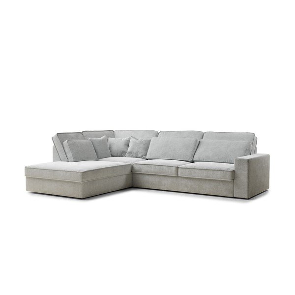 Helehall šenill-nurgadiivan (vasak nurk/L-kujuline) Kirou - Maison de Rêve-image-2