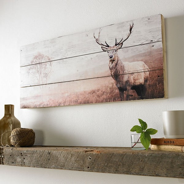 Puidust maal, 70 x 30 cm Stag - Graham & Brown-image-1