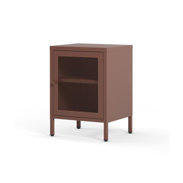 Burgundia värvi öökapp - Marckeric-image-3