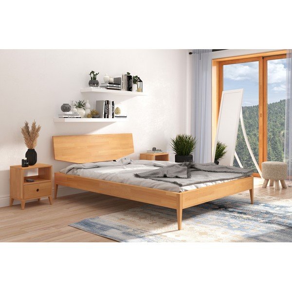 Pöögipuidust kaheinimesevoodi 180x200 cm Sund – Skandica-image-1