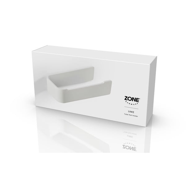 Valge seinale kinnitatav metallist WC-paberi hoidja Ume - Zone-image-3