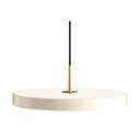 Kreem LED dimmerdatav rippvalgusti metallist lambivarjuga ø 43 cm Asteria Plus Medium - UMAGE